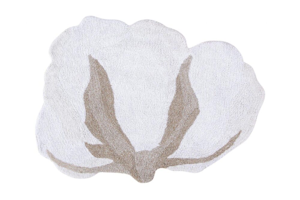 Rug Cotton Flower 120 X 130 cm