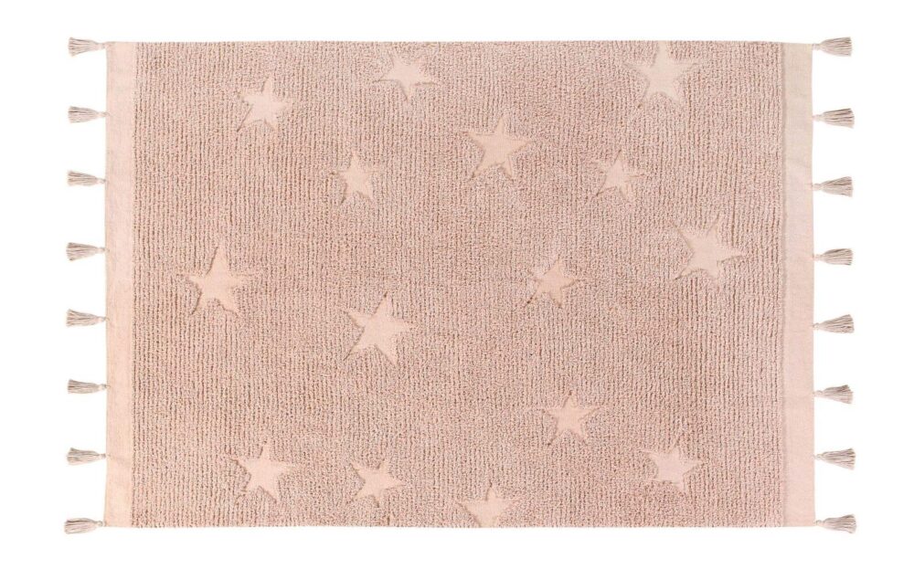 Rug Lorena Canals Hippy Stars Vintage Nude 120 x 175 Cm