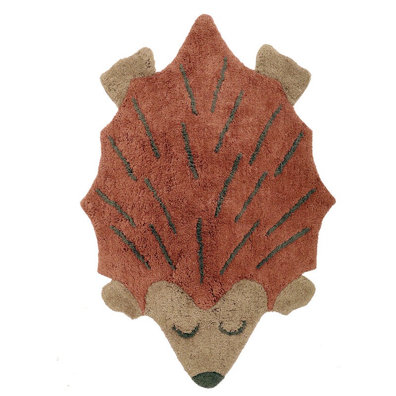 OLLEN hedgehog children's rug 80x120 cm