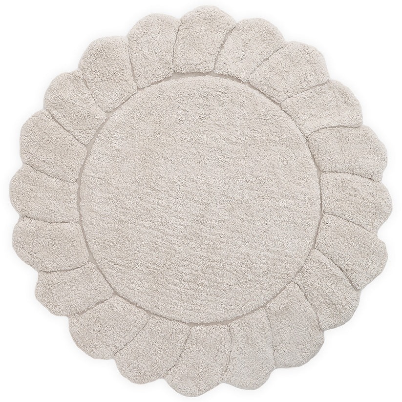 "Petals" Round Children's Bedroom Rug Ø110cm